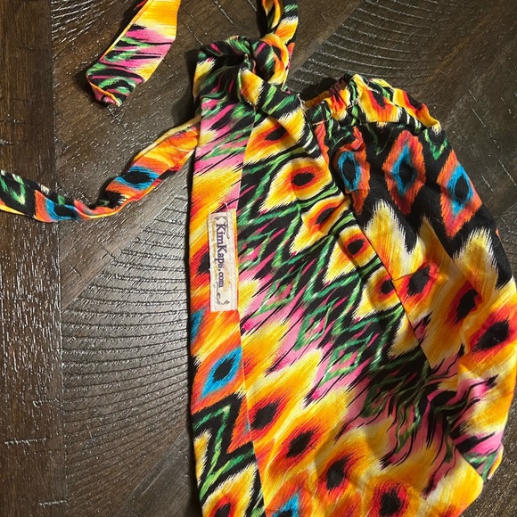 KimKaps scrub caps, set of 3 with Colorful Patterned Fabric - Picture 2 of 7